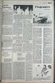 Página do jornal Correio do Ceará de outubro de 1977