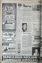 Página do jornal Correio do Ceará de outubro de 1977