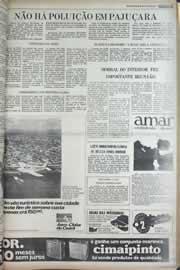 Página do jornal Correio do Ceará de outubro de 1977