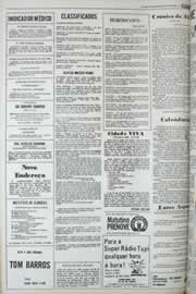 Página do jornal Correio do Ceará de outubro de 1977