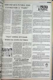 Página do jornal Correio do Ceará de outubro de 1977