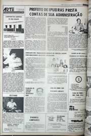 Página do jornal Correio do Ceará de outubro de 1977