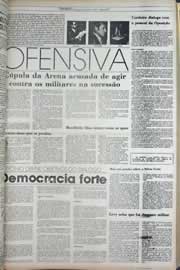 Página do jornal Correio do Ceará de outubro de 1977