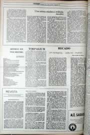 Página do jornal Correio do Ceará de outubro de 1977