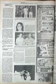 Página do jornal Correio do Ceará de outubro de 1977