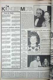 Página do jornal Correio do Ceará de outubro de 1977