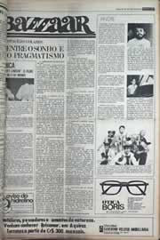 Página do jornal Correio do Ceará de outubro de 1977