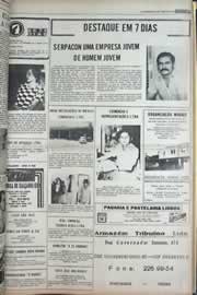 Página do jornal Correio do Ceará de outubro de 1977