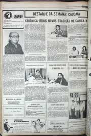 Página do jornal Correio do Ceará de outubro de 1977