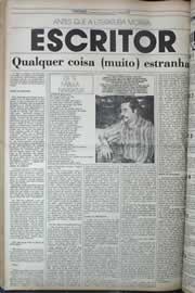 Página do jornal Correio do Ceará de outubro de 1977