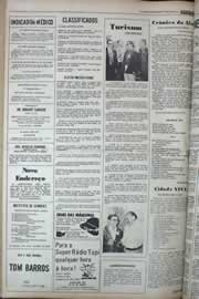Página do jornal Correio do Ceará de outubro de 1977