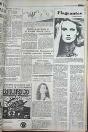 Página do jornal Correio do Ceará de outubro de 1977