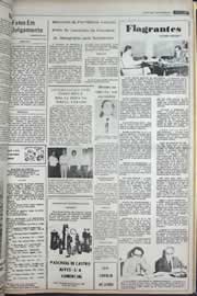 Página do jornal Correio do Ceará de outubro de 1977