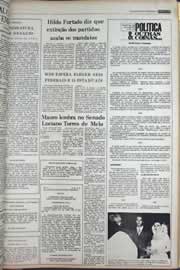 Página do jornal Correio do Ceará de outubro de 1977