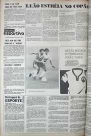 Página do jornal Correio do Ceará de outubro de 1977