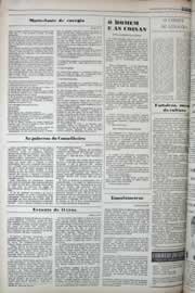 Página do jornal Correio do Ceará de outubro de 1977