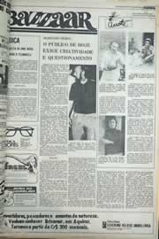 Página do jornal Correio do Ceará de outubro de 1977
