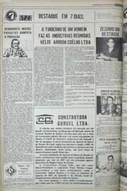 Página do jornal Correio do Ceará de outubro de 1977