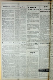 Página do jornal Correio do Ceará de janeiro de 1978