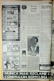 Página do jornal Correio do Ceará de janeiro de 1978