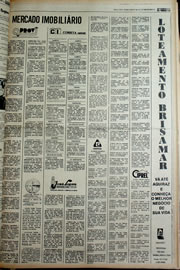 Página do jornal Correio do Ceará de janeiro de 1978