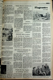 Página do jornal Correio do Ceará de janeiro de 1978