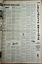 Página do jornal Correio do Ceará de janeiro de 1978