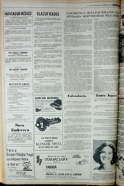 Página do jornal Correio do Ceará de janeiro de 1978
