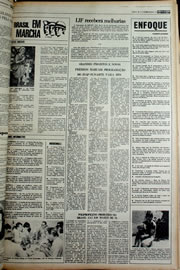 Página do jornal Correio do Ceará de janeiro de 1978