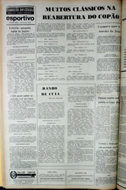 Página do jornal Correio do Ceará de janeiro de 1978
