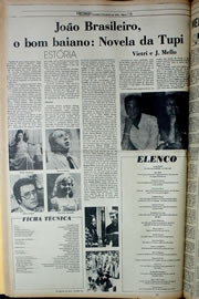 Página do jornal Correio do Ceará de janeiro de 1978