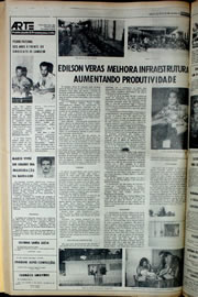 Página do jornal Correio do Ceará de janeiro de 1978
