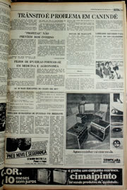 Página do jornal Correio do Ceará de janeiro de 1978