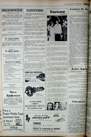 Página do jornal Correio do Ceará de janeiro de 1978