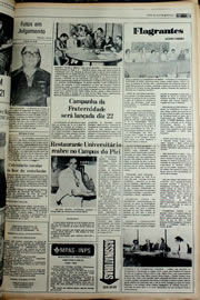 Página do jornal Correio do Ceará de janeiro de 1978