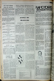 Página do jornal Correio do Ceará de janeiro de 1978