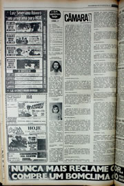 Página do jornal Correio do Ceará de janeiro de 1978