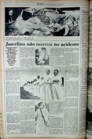 Página do jornal Correio do Ceará de janeiro de 1978