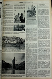 Página do jornal Correio do Ceará de janeiro de 1978