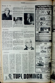 Página do jornal Correio do Ceará de janeiro de 1978