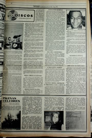 Página do jornal Correio do Ceará de janeiro de 1978