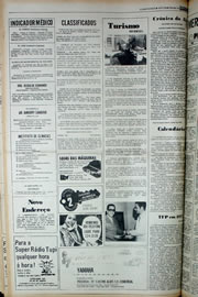 Página do jornal Correio do Ceará de janeiro de 1978