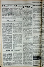 Página do jornal Correio do Ceará de janeiro de 1978