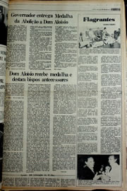 Página do jornal Correio do Ceará de janeiro de 1978