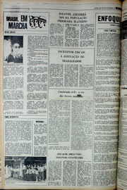 Página do jornal Correio do Ceará de janeiro de 1978