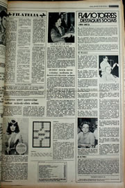 Página do jornal Correio do Ceará de janeiro de 1978