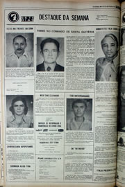 Página do jornal Correio do Ceará de janeiro de 1978