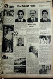 Página do jornal Correio do Ceará de janeiro de 1978