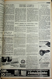 Página do jornal Correio do Ceará de janeiro de 1978