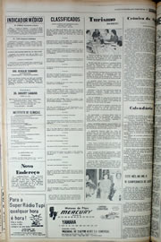 Página do jornal Correio do Ceará de janeiro de 1978